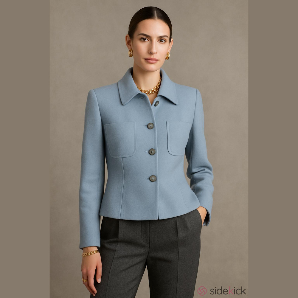 Valentino Miss V Vintage Lavender Jacket - Picture 9 of 9